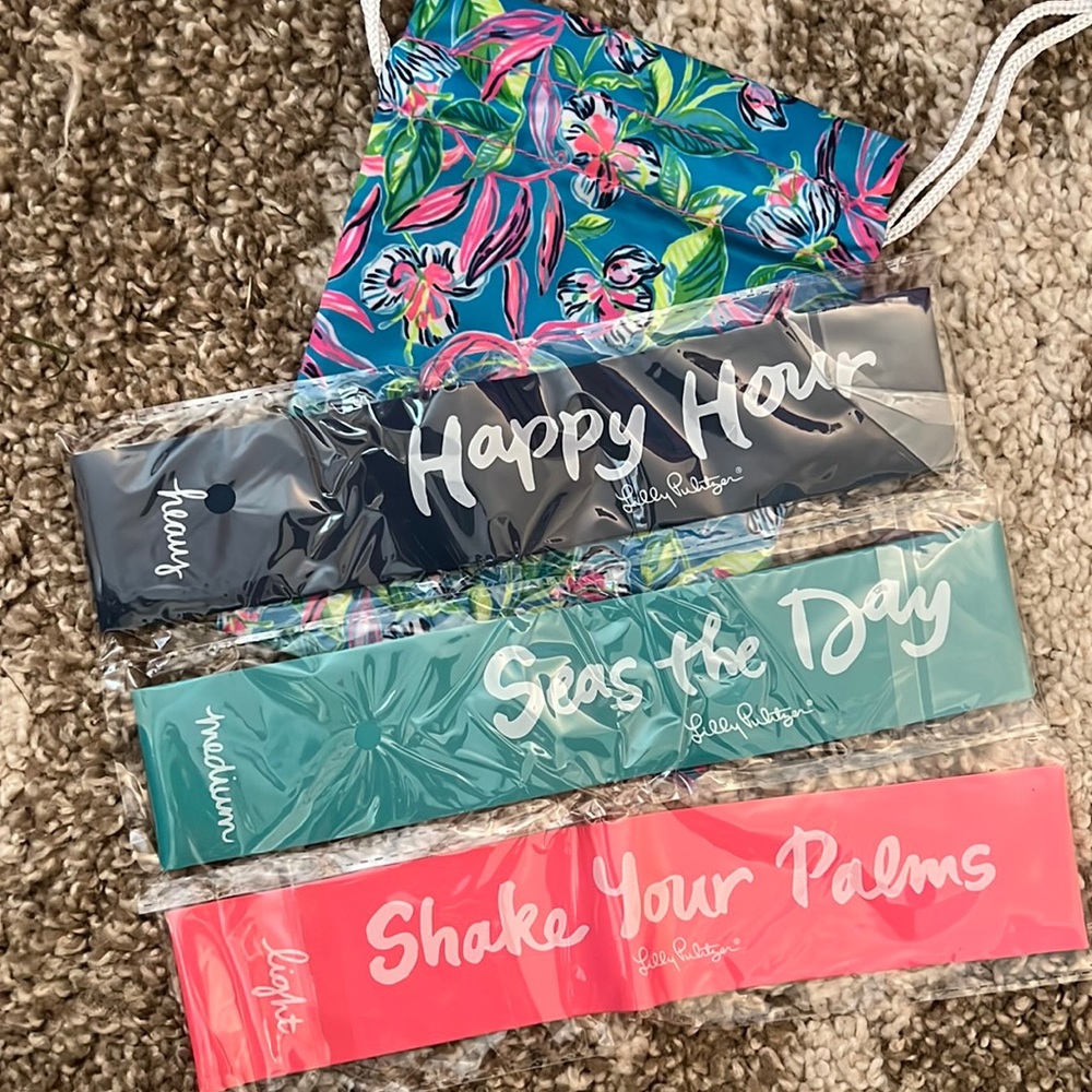 Lilly Pulitzer GWP Resistance Bands